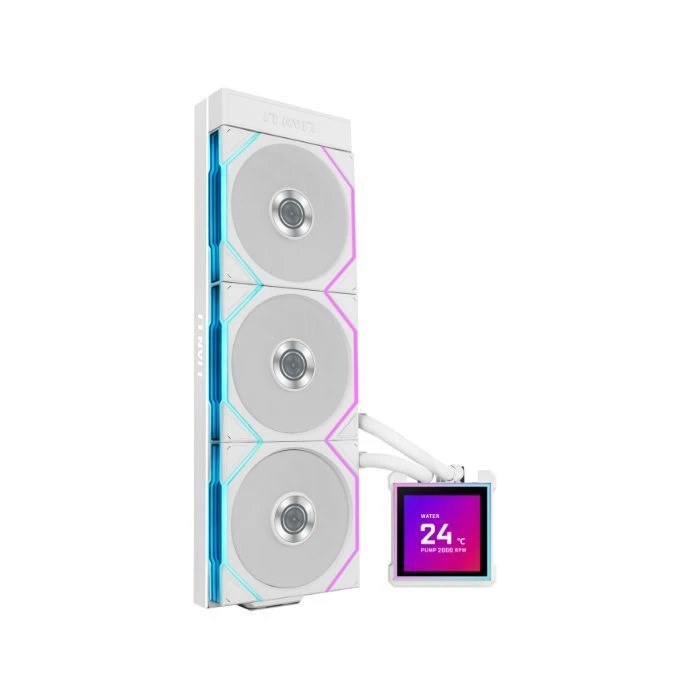 Система жидкостного охлаждения Lian Li HydroShift II LCD-S 360CL White (G89.GHS2LCDS36CW.00) (UA)