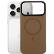 Чохол для мобільного телефону BeCover FIBRA ArcLine MagSafe Apple iPhone 17 Pro Max Brown (715388) (UA)