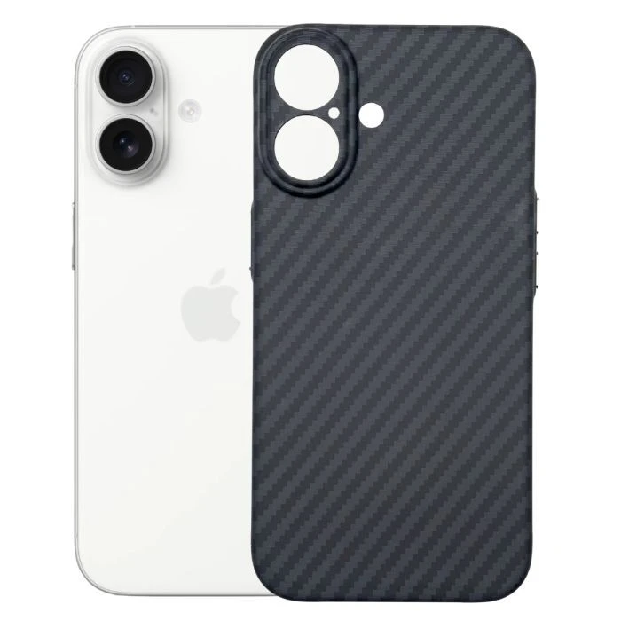 Чехол для мобильного телефона BeCover FIBRA Carbonite MagSafe Apple iPhone 17 Black (715406) (UA)