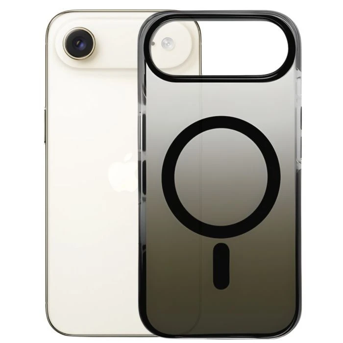 Чехол для мобильного телефона BeCover FIBRA Shock-Proof MagSafe Apple iPhone 17 Air Black (715450) (UA)