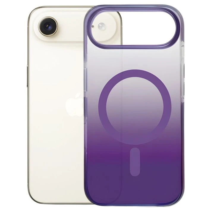 Чохол для мобільного телефону BeCover FIBRA Shock-Proof MagSafe Apple iPhone 17 Air Deep Purple (715453) (UA)