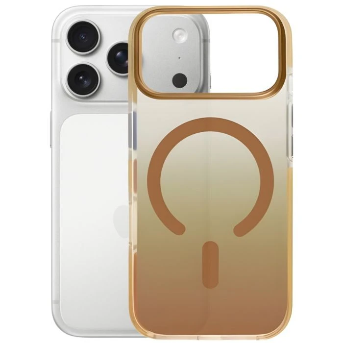 Чохол для мобільного телефону BeCover FIBRA Shock-Proof MagSafe Apple iPhone 17 Pro Gold (715463) (UA)