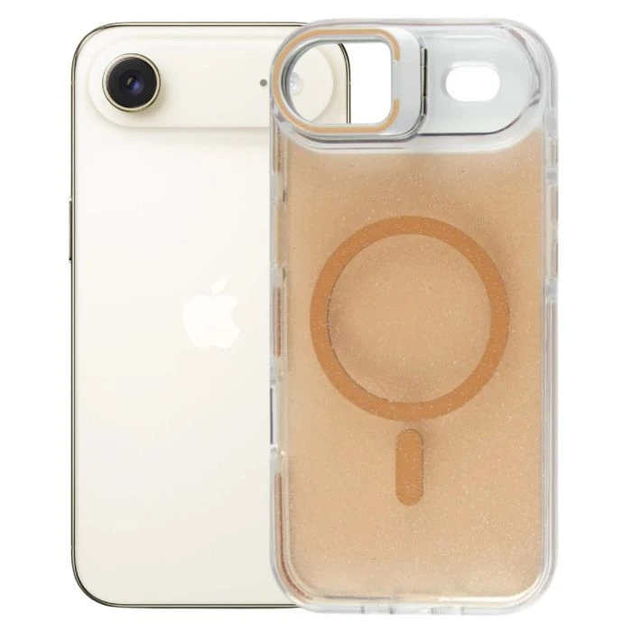 Чехол для мобильного телефона BeCover FIBRA Star Shine MagSafe Apple iPhone 17 Air Desert Gold (715419) (UA)