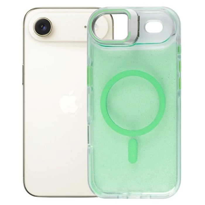 Чохол для мобільного телефону BeCover FIBRA Star Shine MagSafe Apple iPhone 17 Air Green (715420) (UA)