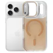 Чехол для мобильного телефона BeCover FIBRA Star Shine MagSafe Apple iPhone 17 Pro Max Desert Gold (715433) (UA)