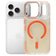 Чохол для мобільного телефону BeCover FIBRA Star Shine MagSafe Apple iPhone 17 Pro Max Orange (715436) (UA)