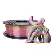Пластик для 3D-принтера AzureFilm PLA SILK 1,75mm 1kg Rainbow Tropicana (FL171-2463) (UA)