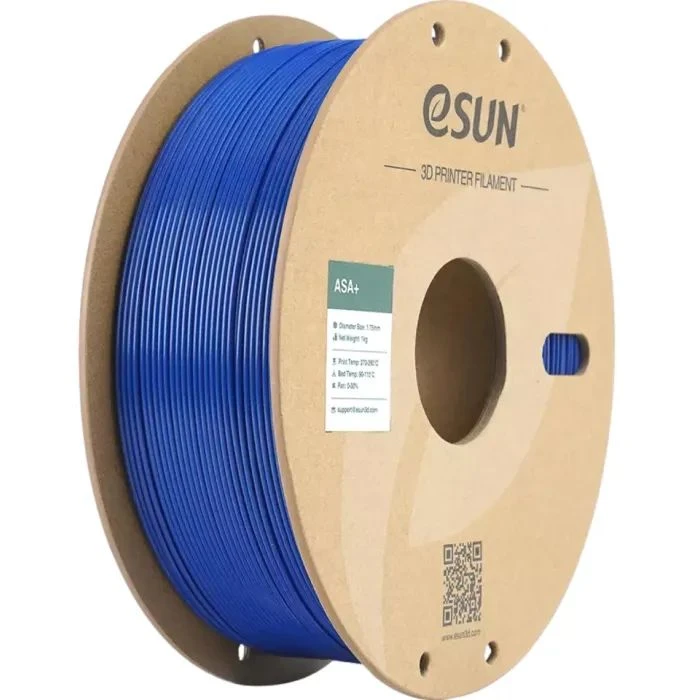 Пластик для 3D-принтера eSUN ASA+ 1,75mm 1kg BLUE (ASA+P175U1) (UA)