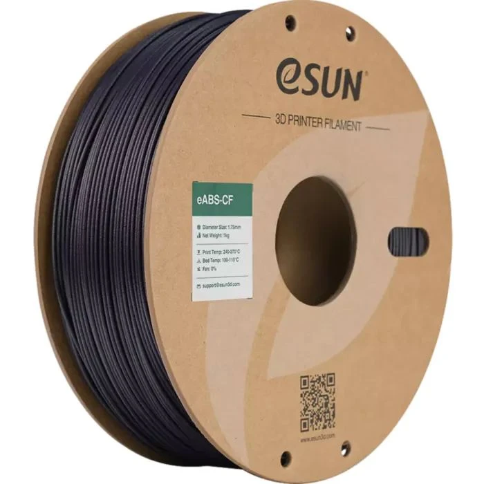 Пластик для 3D-принтера eSUN EABS-CF 1,75mm 1kg DARK PURPLE (EABS-CF-P175AZ1) (UA)