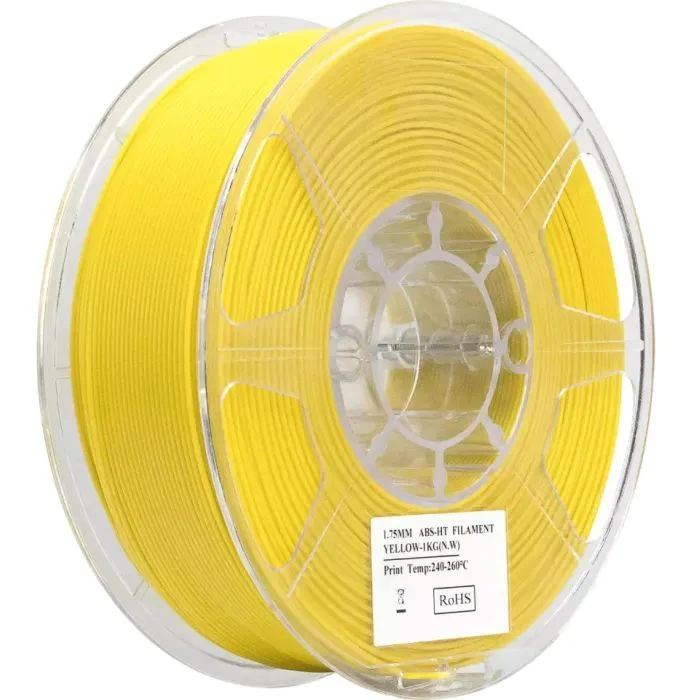 Пластик для 3D-принтера eSUN EABS-HT 1,75mm 1kg YELLOW (EABS-HT-P175Y1) (UA)