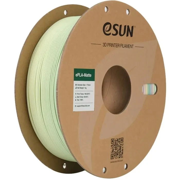 Пластик для 3D-принтера eSUN ePLA-Matte 1кг, 1.75мм, rainbow (EPLA-MATTE-P175RBA1) (UA)