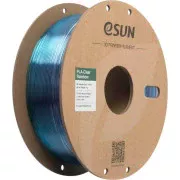 Пластик для 3D-принтера eSUN PLA Clear Rainbow 1,75mm 1kg PURPLE BLUE CYAN (PLA-CLRB175RB-ZUCY1P1) (UA)