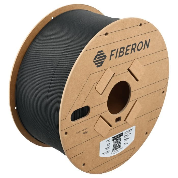 Пластик для 3D-принтера Polymaker Fiberon PA612-CF15 1,75mm 3kg BLACK (FG07002) (UA)