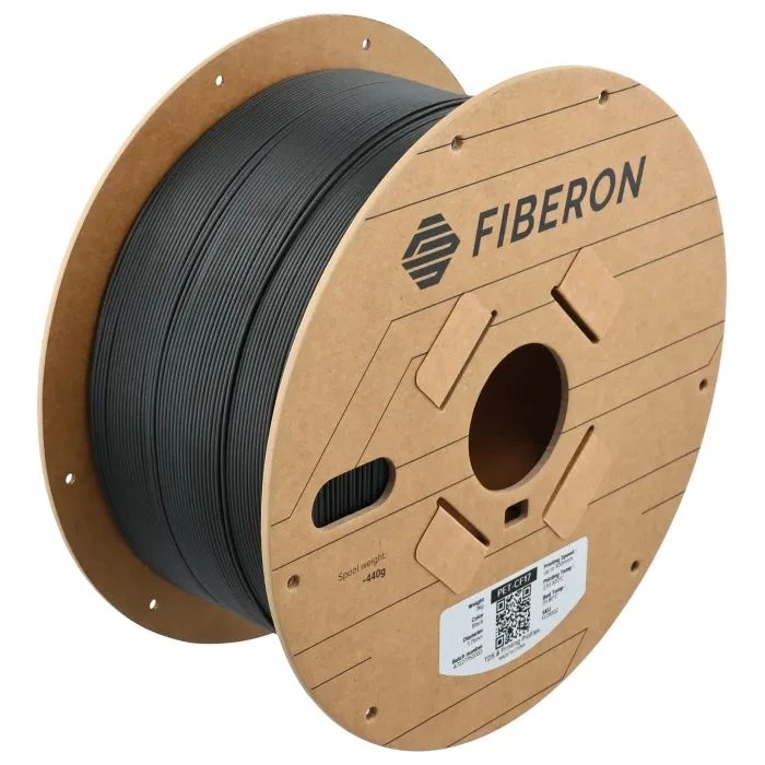 Пластик для 3D-принтера Polymaker Fiberon PET-CF17 1,75mm 3kg BLACK (FL01002) (UA)