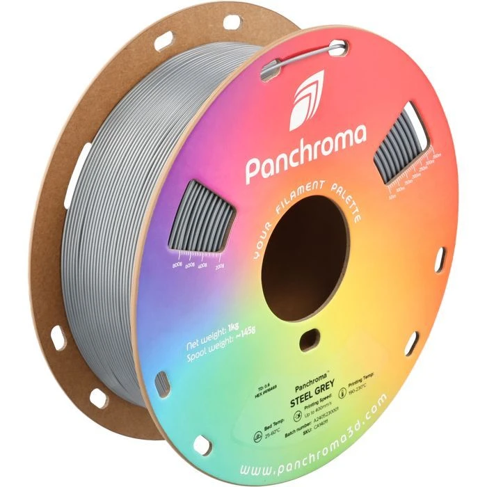 Пластик для 3D-принтера Polymaker PANCHROMA CoPE 1,75mm 1kg STEEL GREY (CA14011) (UA)