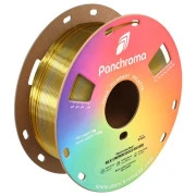 Пластик для 3D-принтера Polymaker PLA PANCHROMA DUAL SILK 1,75mm 1kg Золото-Срібло (CA03027) (UA)