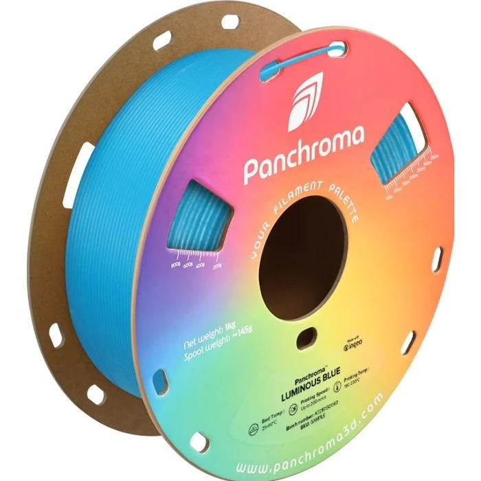 Пластик для 3D-принтера Polymaker PLA PANCHROMA LUMINOUS 1,75mm 1kg BLUE (CA02031) (UA)