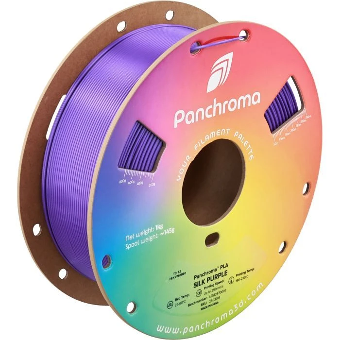 Пластик для 3D-принтера Polymaker PLA PANCHROMA SILK 1,75mm 1kg PURPLE (CA03014) (UA)
