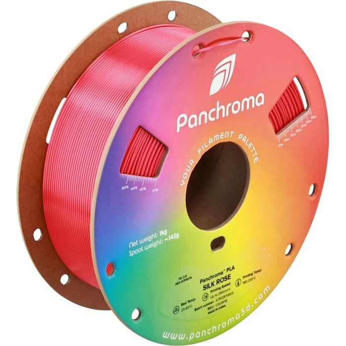 Пластик для 3D-принтера Polymaker PLA PANCHROMA SILK 1,75mm 1kg ROSE (CA03016) (UA)