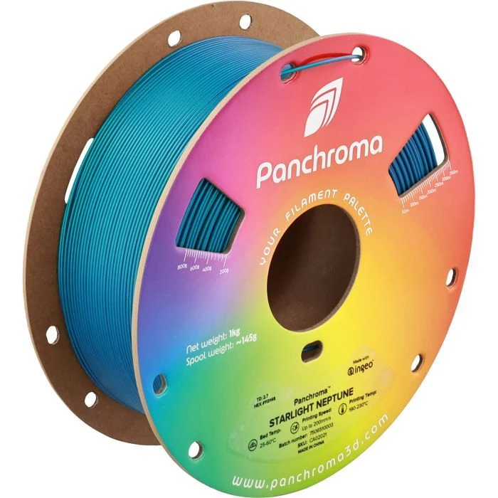 Пластик для 3D-принтера Polymaker PLA PANCHROMA STARLIGHT 1,75mm 1kg NEPTUNE (CA02021) (UA)