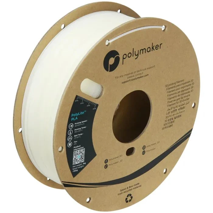 Пластик для 3D-принтера Polymaker PLA POLYLITE 1,75mm 1kg NATURAL (PA02011) (UA)