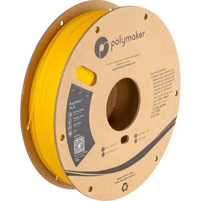 Пластик для 3D-принтера Polymaker TOUGH PLA 1,75mm 0,75kg YELLOW (PA06007) (UA)