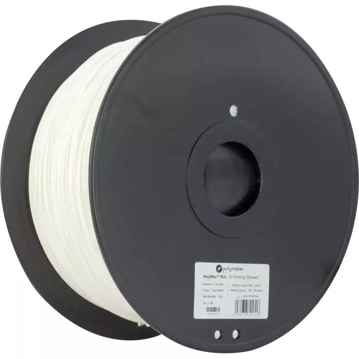 Пластик для 3D-принтера Polymaker TOUGH PLA 1,75mm 3kg WHITE (PA06023) (UA)