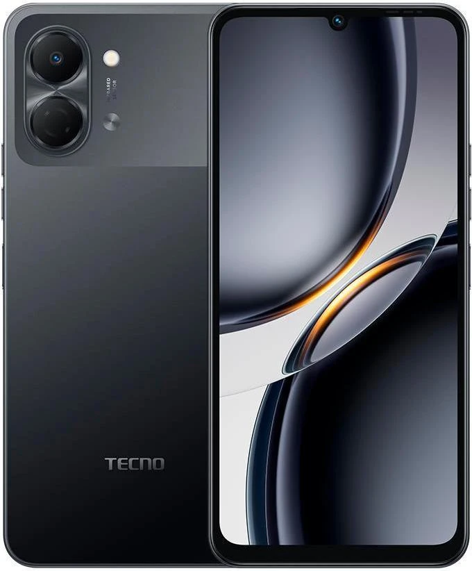 Телефон Tecno Spark Go 3 4/128GB Ink Black (4894947105272) (UA)