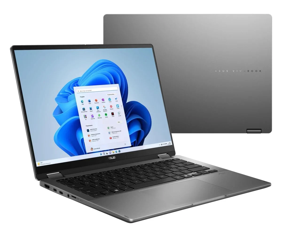 Ноутбук ASUS VivoBook 14 Flip Ultra 5-226V/16GB/1TB/Win11 OLED Touch (TP3407SA-SG146W)
