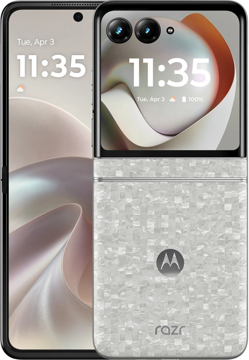 Телефон Motorola Moto Razr 70 8/256GB Bright White (PBB60008PL) (UA)