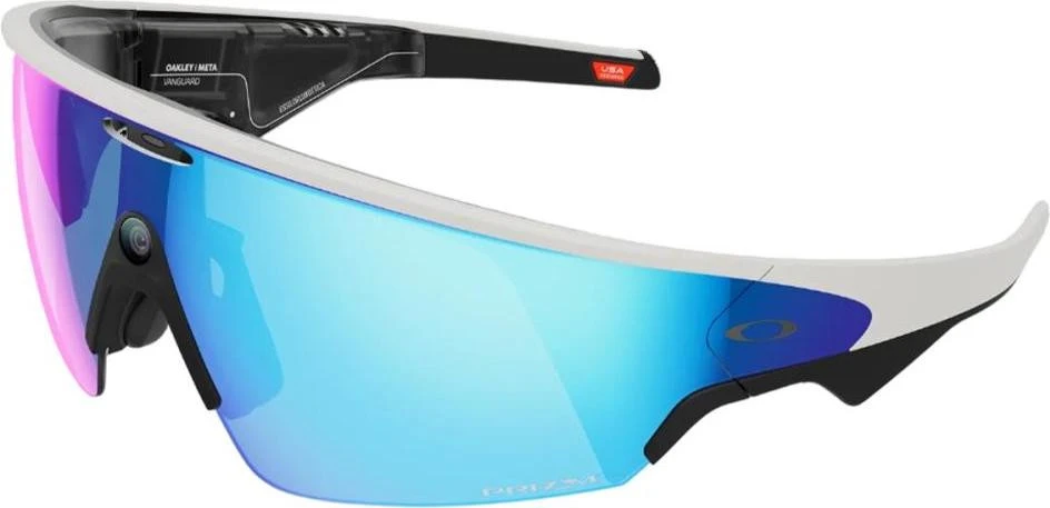 Смарт-окуляри Oakley Meta Vanguard Prizm Sapphire Lenses / Біла рама (OW8001-0652)