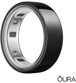Смарт-кольцо Oura Ring 4 Black Size 6 (JZ90-54144-06)
