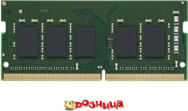 Оперативна пам'ять Kingston 8 GB SO-DIMM DDR4 3200 MHz (KTD-PN432E/8G) (UA)