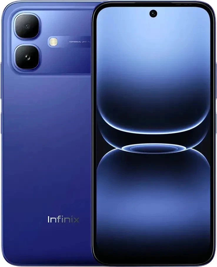 Телефон Infinix Smart 20 4/64GB Cloudline Blue (4894947122637) (UA)