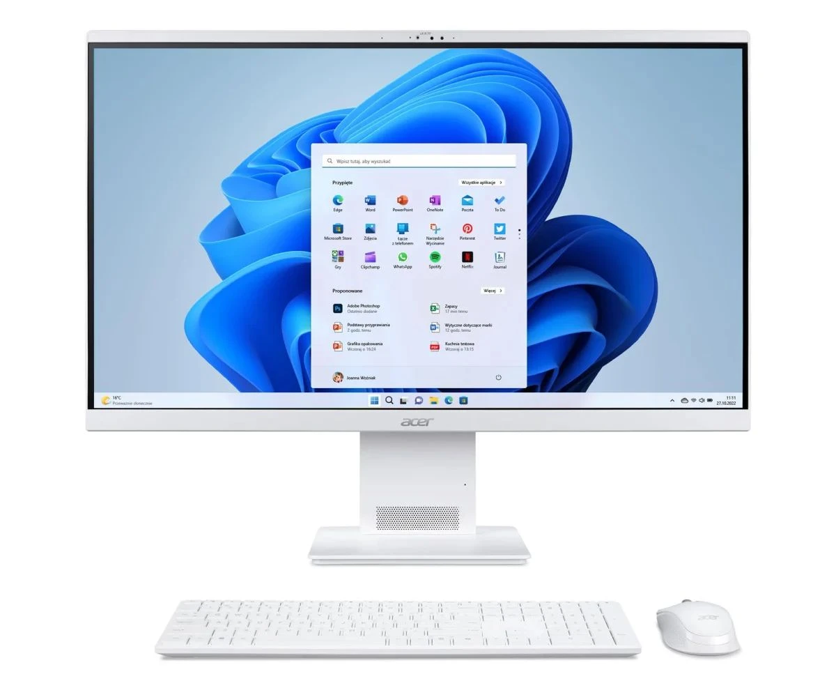 Комп'ютер Acer Aspire S27 Ultra 7-155H/16GB/1TB/Win11X (S27B-UGMTL-H || DQ.BSCEP.004) EU