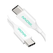 Кабель USB Type-C iRONN Type-C to Type-C 1.8m White (CC20WT-L)