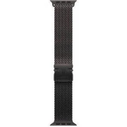 ремінець Apple Milanese Loop Black Titanium Watch 44/45/46/49mm - Medium (MXKG3)