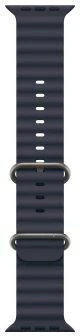 ремешок Apple Ocean Band Navy - Natural Titanium Finish для Watch 44/45/46/49mm (MXTH3)