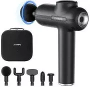 Перкусійний масажер Naipo Massage Gun (5 насадок) Black (MGG-2103)