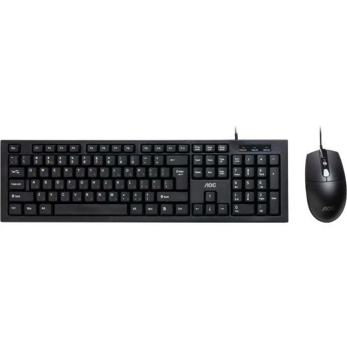 Комплект AOC KM160B USB UA Black (KM160B/97) (UA)