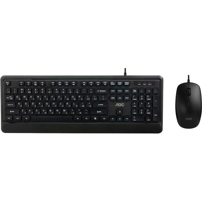 Комплект AOC KM220B USB UA Black (KM220B/97) (UA)