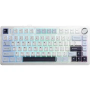 Aula F75 Pink Switch USB UA White (6978080504883) (UA)