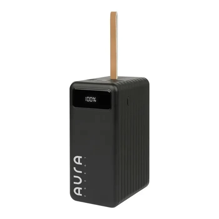Мобільна батарея AURA NRG-P120 120000mAh 22.5W Black (PBANRG-P120B) (UA)
