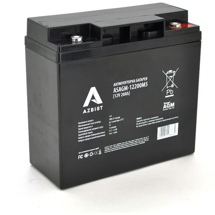 AZBIST 12V 20 Ah Super AGM (ASAGM-12200M5) (UA)