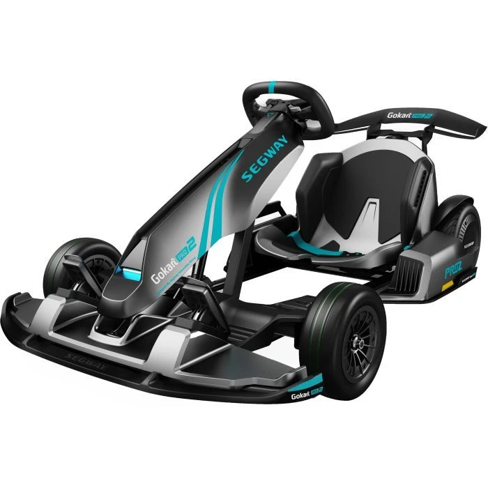 Електроскутер Segway Карт Ninebot GoKart PRO 2, сірий-блакитний (AA.04.04.01.0004) (UA)
