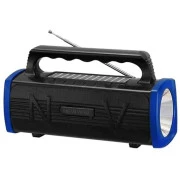 NEWVEW NV-9010 Solar Panel/BT/USB/TF/FM Blue (NWVW-NV-9010-BL) (UA)