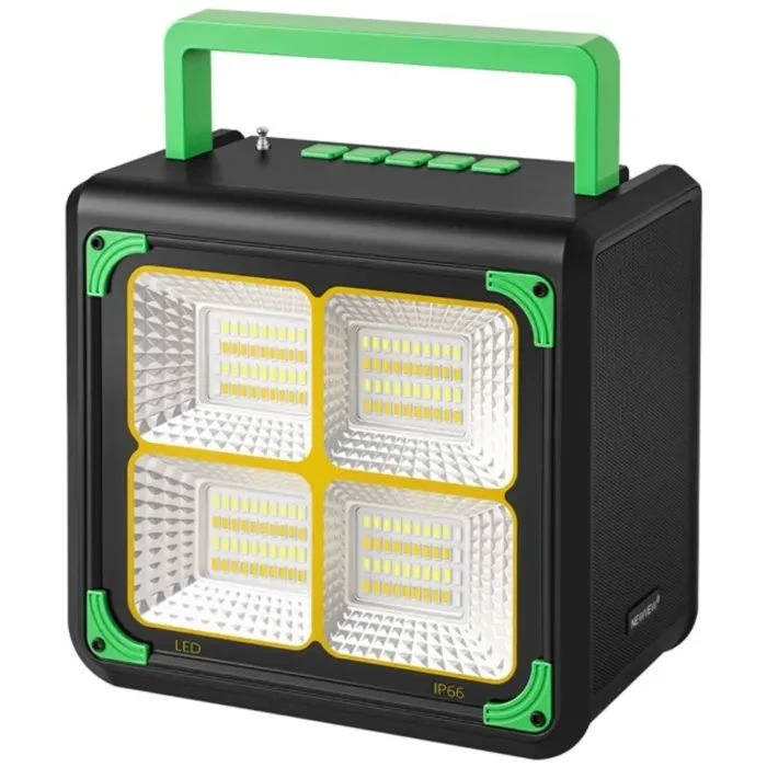 Акустическая система NEWVEW NV-9218 Solar Panel/BT/USB/TF/FM Green (NWVW-NV-9218-GN) (UA)