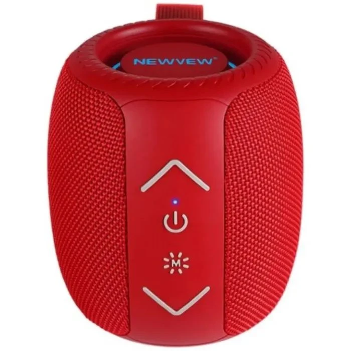 Акустическая система NEWVEW NV-9242 BT/USB/TF/FM/TWS Red (NWVW-NV-9242-RD) (UA)