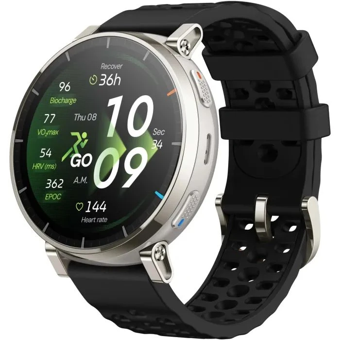 Смарт-часы Amazfit Active 3 Premium W2559GL1N Срібний (1193746) (UA)