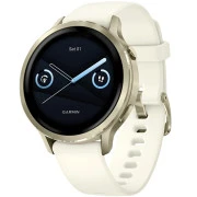 Смарт-годинники Garmin Venu 4 41mm Luna Gold with Bone Silicone (010-03013-40) (UA)